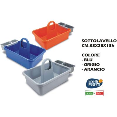 belli e forti L0079 Sottolavello Contenitore Per Detersivo Ar Bl Gr - L0079 belli e forti L0079 Sottolavello Contenitore Per Detersivo Ar Bl Gr - L0079