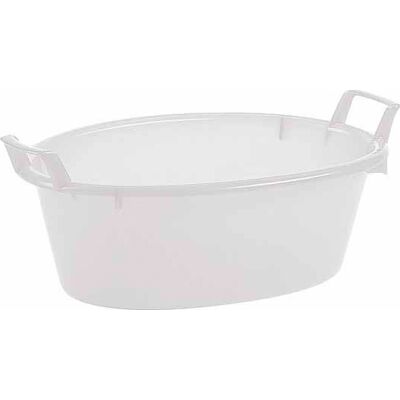 stefanplast 31801 Bacinella Ovale Polietilene Colore Bianco Lt 75 80 - 31801 stefanplast 31801 Bacinella Ovale Polietilene Colore Bianco Lt 75 80 - 31801