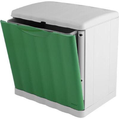 stefanplast 42554 Pattumiera Plastica 20 Litri Grigio/verde - 42554 stefanplast 42554 Pattumiera Plastica 20 Litri Grigio/verde - 42554