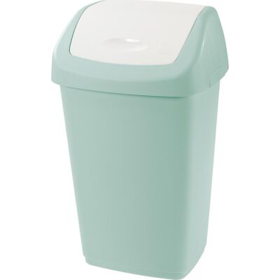 tontarelli 8101386acf Pattumiera Con Coperchio Basculante Aurora Salvia 9 Litri - 8101386acf tontarelli 8101386acf Pattumiera Con Coperchio Basculante Aurora Salvia 9 Litri - 8101386acf