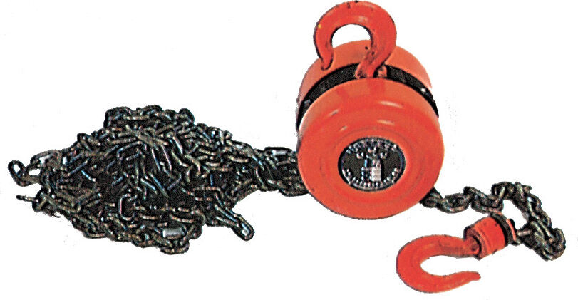 tea hs-1tchain bloc paranco manuale a catena portata 1000 kg lunghezza 3 metri - hs-1tchain bloc