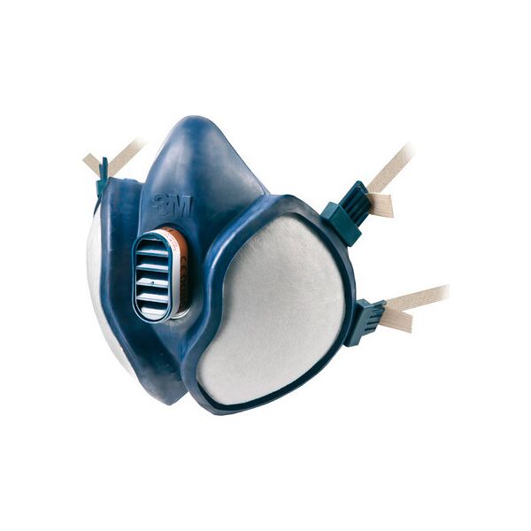 3m 4251 maschera antigas semimaschera respiratore con doppio fitro incorportato - 4251