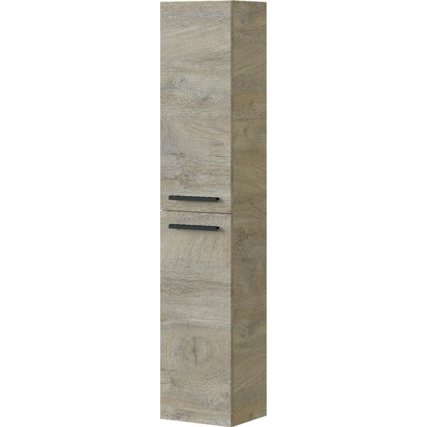 fores 305460c elemento colonna bagno sopesa 2 ante 150x30x25 cm colore rovere - 305460c athena