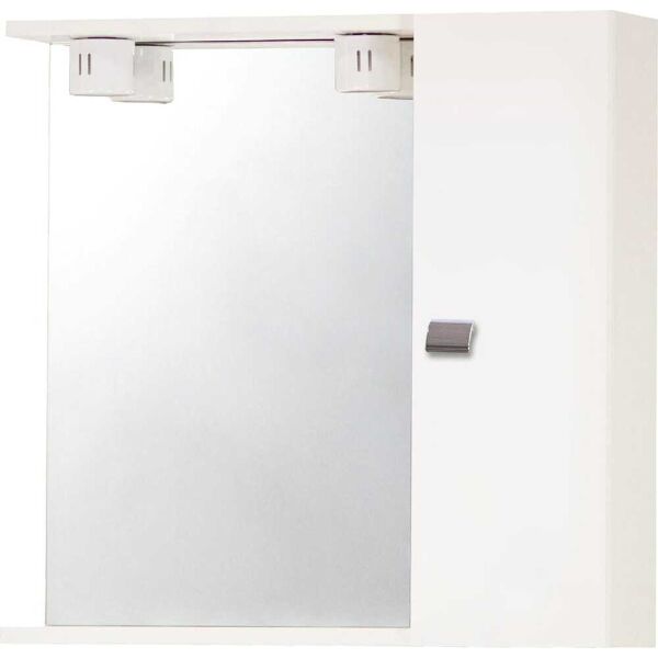 savini due 199 961 mobile specchio bagno in legno 60x16x57h cm colore bianco - 961