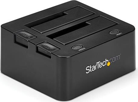 startech sdock2u33 docking station usb 3.0 per doppio hard disk ssd / sata da 2.5 / 3.5 con uasp - sdock2u33