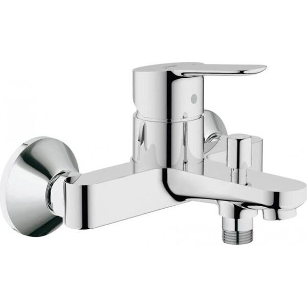 grohe 23334000 miscelatore doccia vasca da bagno esterno a parete rubinetto monocomando colore cromo - bauedge - 23334000