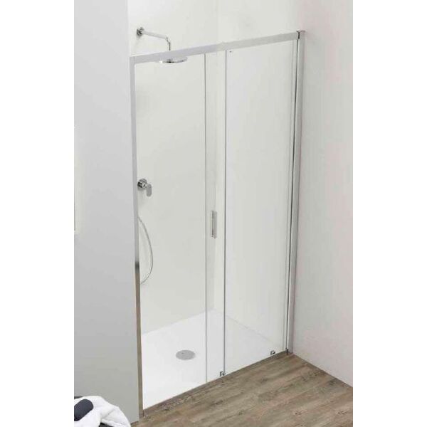 grandform pfs#k10 porta doccia parete per box doccia scorrevole 97/101 cm in vetro trasparente - pfs#k10