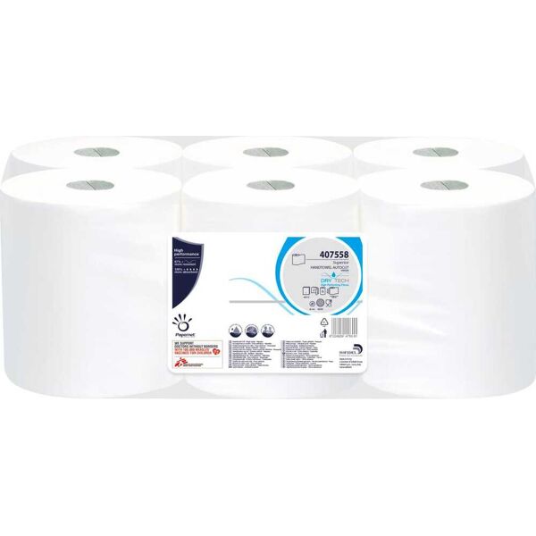 papernet 407558 asciugamani bagno rotolo 2 veli confezione 6 pezzi - 407558