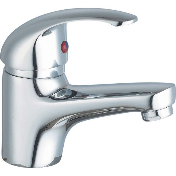 r.a. 11321 miscelatore bagno lavabo rubinetto monocomando cartuccia Ø 40 mm finitura cromo - 11321 serie euro