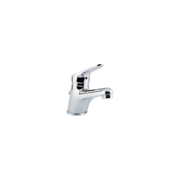 teorema 301 miscelatore lavabo rubinetto bagno monocomando colore cromo - linea golf - 301