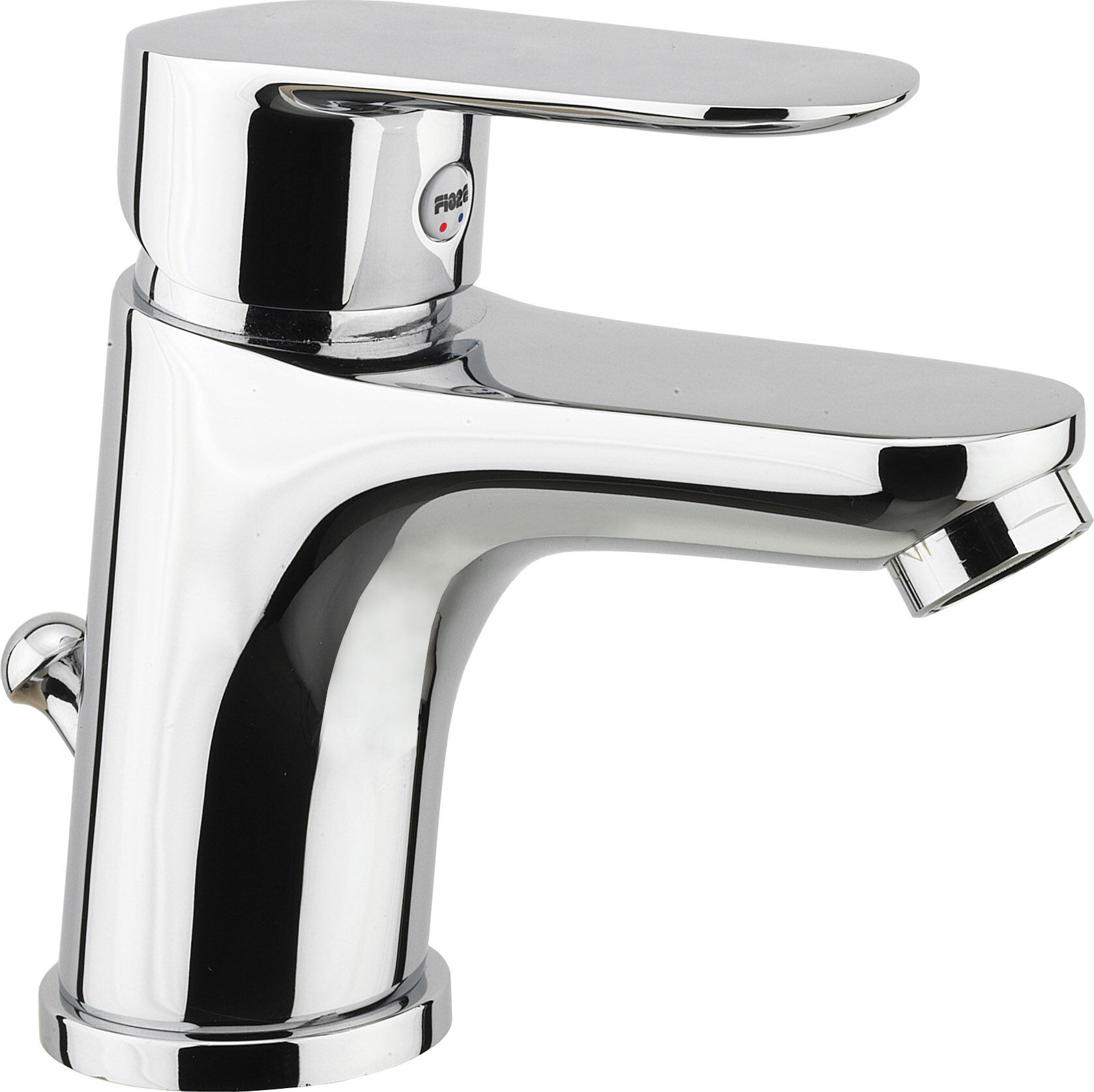 f.lli fiore 81cr8120 miscelatore bagno lavabo rubinetto monocomando misura 1 1/4 flex 35 cm finitura cromo - 81cr8120 serie kevon