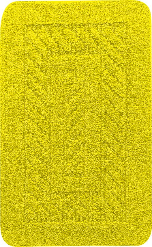 gabel carrà - set 4pz /giallo tappeti bagno set 4 pezzi: 1 tappeto 55x90 cm + 2 tappeti per sanitari 55x45 cm + 1 copriwater in tessuto 50x45 cm in cotone jacquard colore giallo - carrà