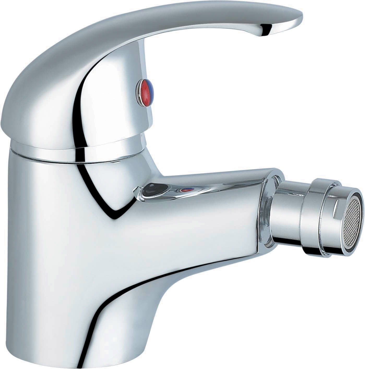 r.a. 11323 miscelatore bagno bidet rubinetto monocomando cartuccia Ø 40 mm finitura cromo - 11323 serie euro