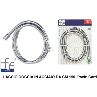 Laccio Doccia in Acciaio Feridras Hydra - 150cm Laccio Doccia in Acciaio Feridras Hydra - 150cm