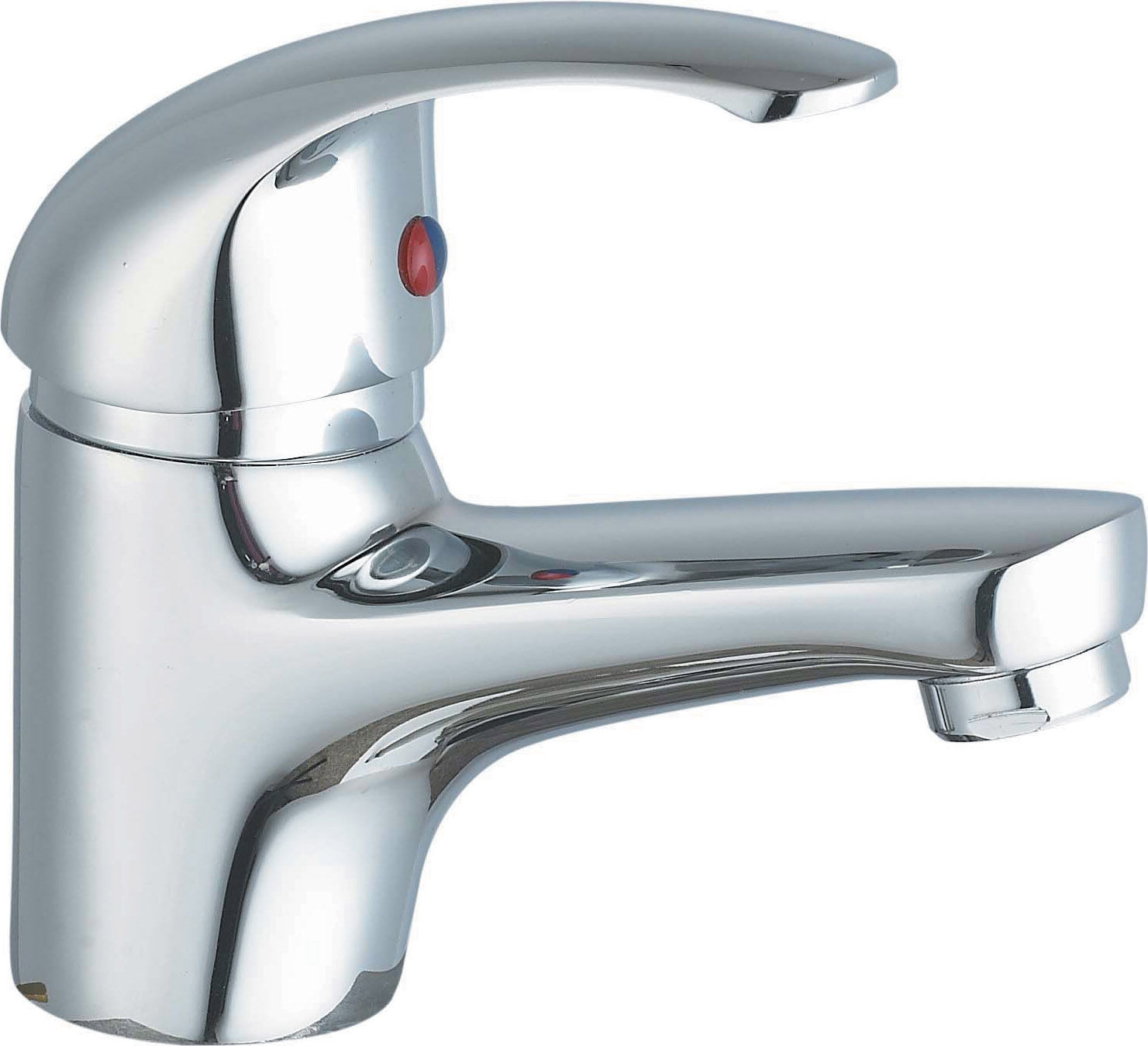 r.a. 11321 Miscelatore Bagno Lavabo Rubinetto Monocomando Cartuccia Ø 40 Mm Finitura Cromo - 11321 Serie Euro