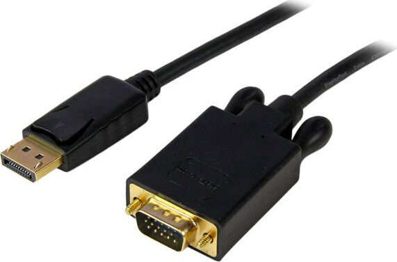 startech dp2vgamm3b cavo convertitore adattatore displayport a vga da 91 cm dp a vga - dp2vgamm3b