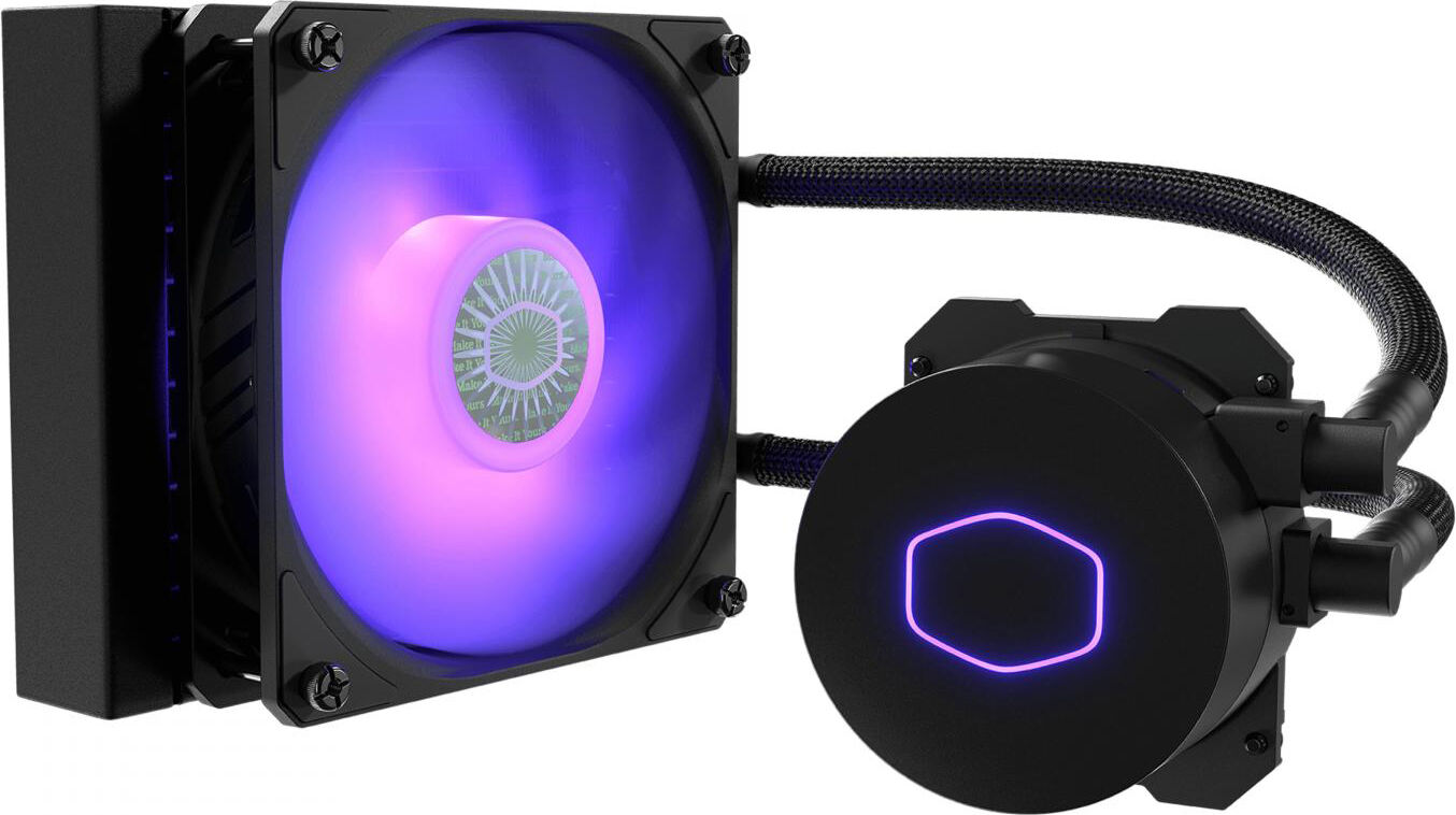 cooler master mlw-d12m-a18pc-r2 masterliquid ml120l v2 rgb raffredamento acqua e freon - mlw-d12m-a18pc-r2