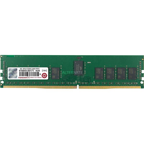 transcend ts1ghr72v4b memoria ram 8 gb banco ram ddr4 2400 mhz - ts1ghr72v4b