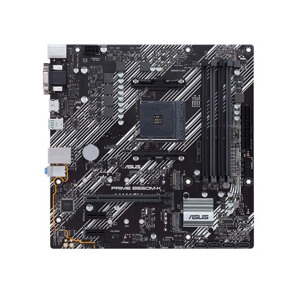 asus 90mb14v0-m0eay0 scheda madre prime b550m-k presa am4 micro atx amd b550 - 90mb14v0-m0eay0