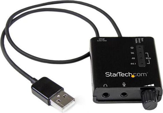 startech icusbaudio2d scheda audio esterna adattatore audio stereo usb con audio digitale spdif - icusbaudio2d