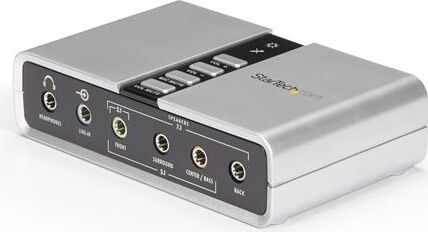 startech icusbaudio7d scheda audio esterna adatattore audio usb 7.1 con audio digitale spdif - icusbaudio7d