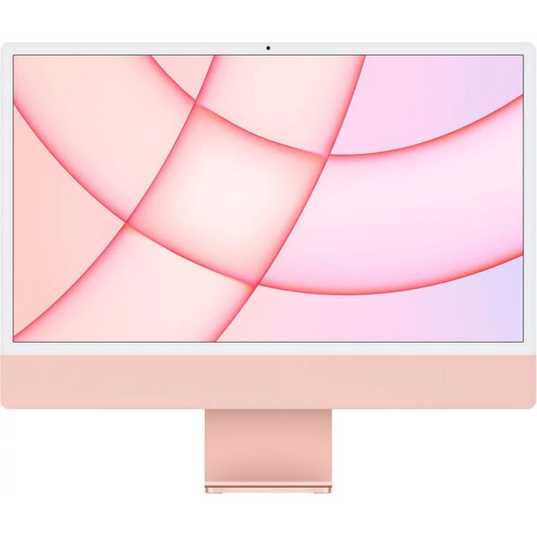 apple mgpm3t/a imac - pc all in one m1 ssd 256 gb ram 8 gb 24 macos big sur colore rosa - mgpm3t/a