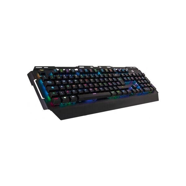 conceptronic kronic01it tastiera standard usb chiave meccanica qwerty led rgb nero - kronic01it