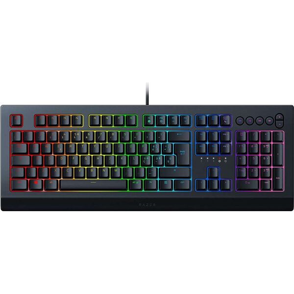 razer rz03-03400800-r3h1 tastiera computer rgb da gaming retroilluminata rosso/verde/blu interfaccia usb nero - rz03-03400800-r3h1