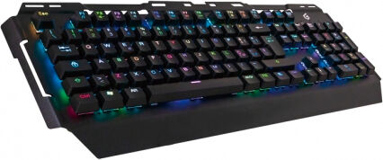 conceptronic kronic01it tastiera standard usb chiave meccanica qwerty led rgb nero - kronic01it