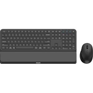 Philips Spt6607b/34 Kit Tastiera E Mouse 6000 Series Spt6607b/34rf Senza Fili + Bluetooth Nero Philips Spt6607b/34 Kit Tastiera E Mouse 6000 Series Spt6607b/34rf Senza Fili + Bluetooth Nero