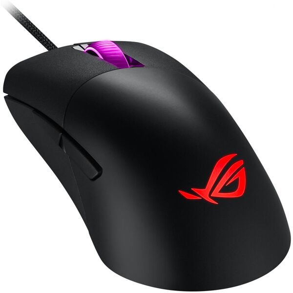 asus 90mp01r0-b0ua00 mouse gaming ottico 16000 dpi colore nero - 90mp01r0-b0ua00 keris