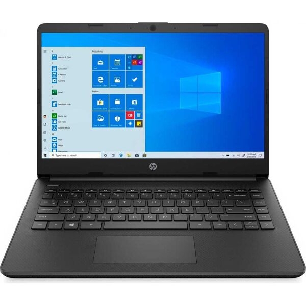 hp 1n7s8ea notebook amd a4 ssd 256 gb ram 4 gb display 14 windows 10 s - 14s-fq0009nl 1n7s8ea