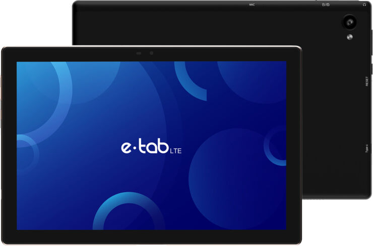 microtech etl101gb e-tab lte - tablet 10.1 pollici 64 gb fotocamera 13 mpx android 10 colore nero - etl101gb