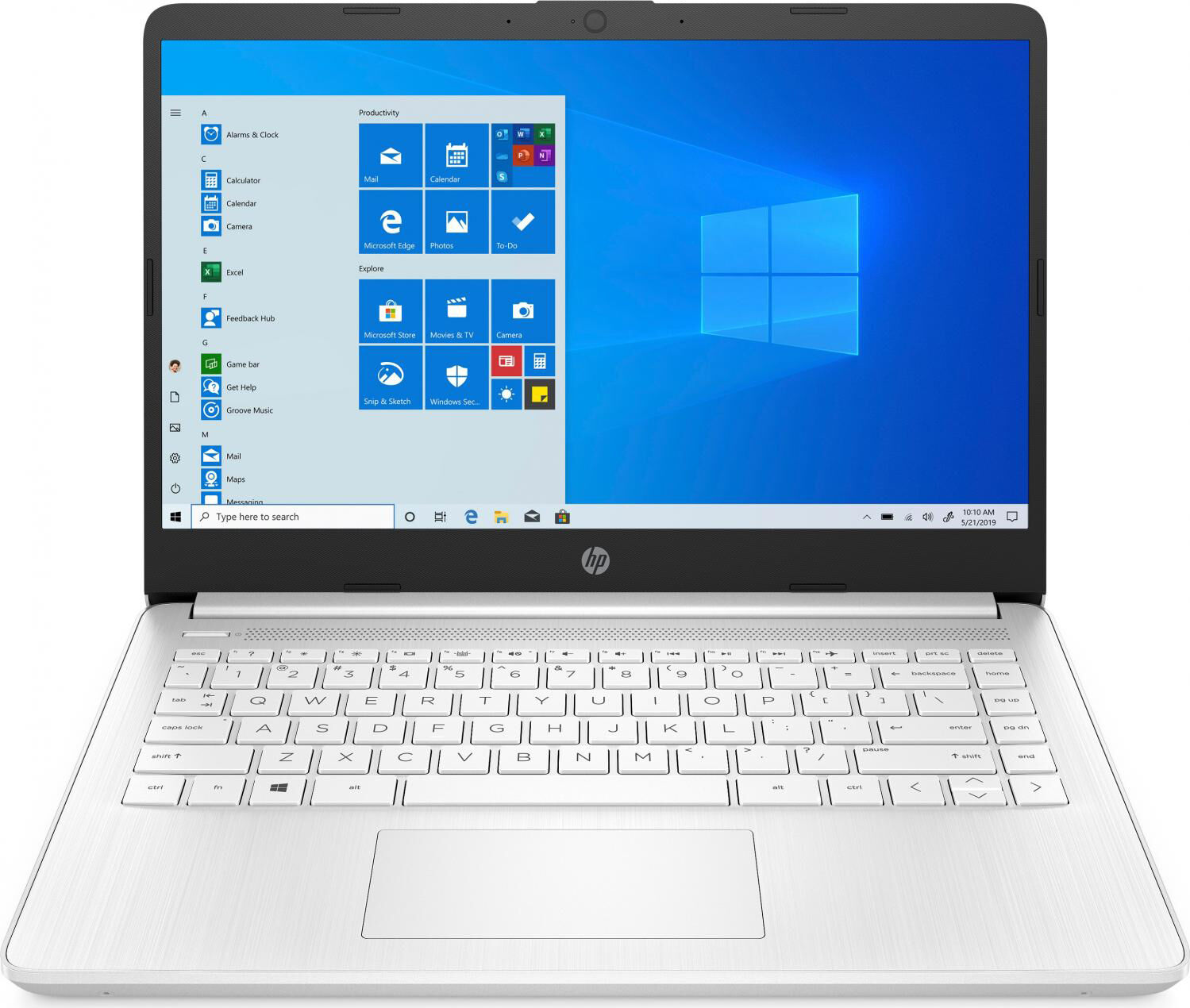 HP 50n69ea Notebook N4020 Emmc 64 Gb Ram 4 Gb 14" Windows 11 S Colore Bianco - 50n69ea 14s-Dq0060nl