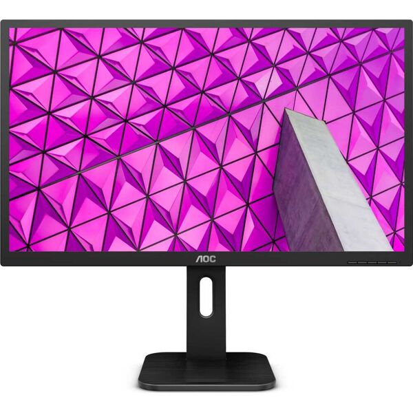 aoc 27p1 monitor pc 27 pollici full hd luminosità 250 cd/m² risposta 5 ms hdmi displayport dvi - 27p1