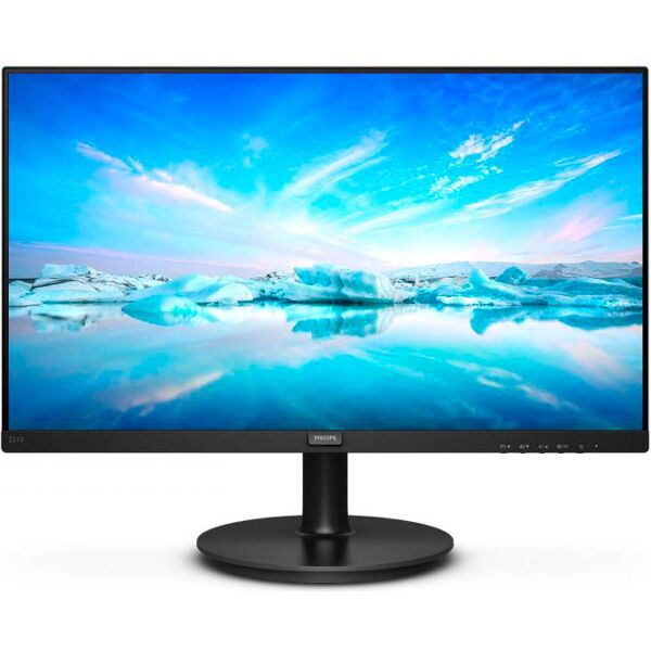 philips 221v8/00 monitor gaming 21.5 pollici 1920 x 1080 pixel full hd led vga hdmi colore nero - 221v8/00 v line