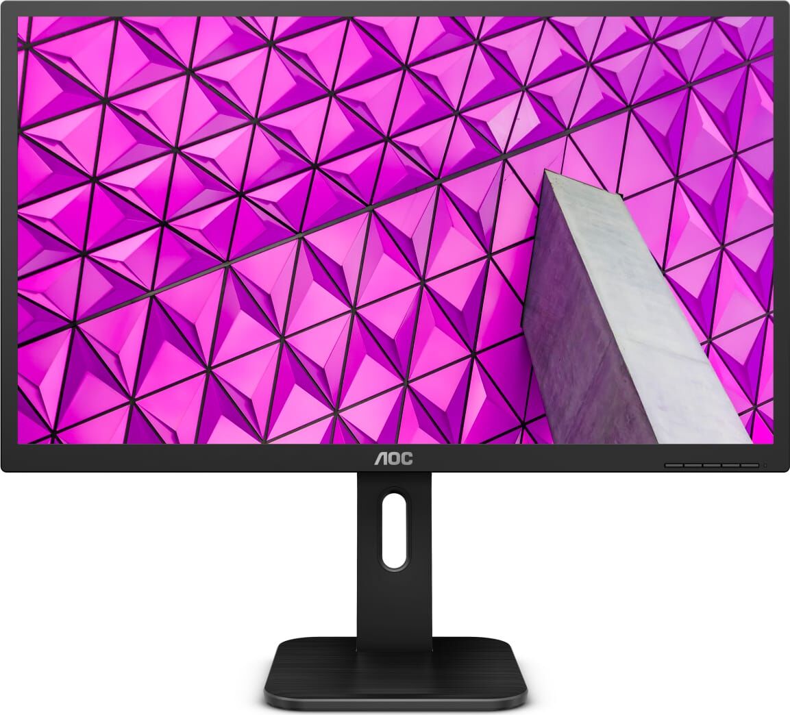 aoc 27p1 monitor pc 27 pollici full hd luminosità 250 cd/m² risposta 5 ms hdmi displayport dvi - 27p1