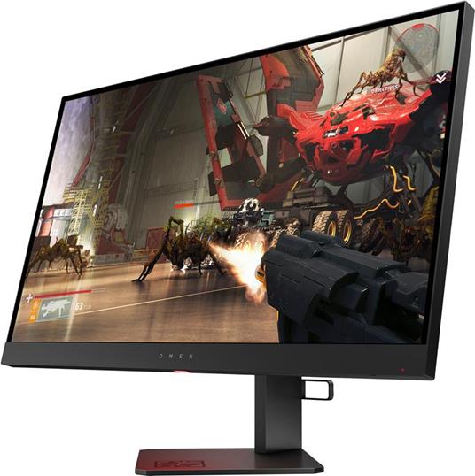 hp 4nk94aa monitor 24.5 led gaming risoluzione 1920 x 1080 pixels full hd luminosità 400 cd/m² hdmi displayports colore nero - 4nk94aa