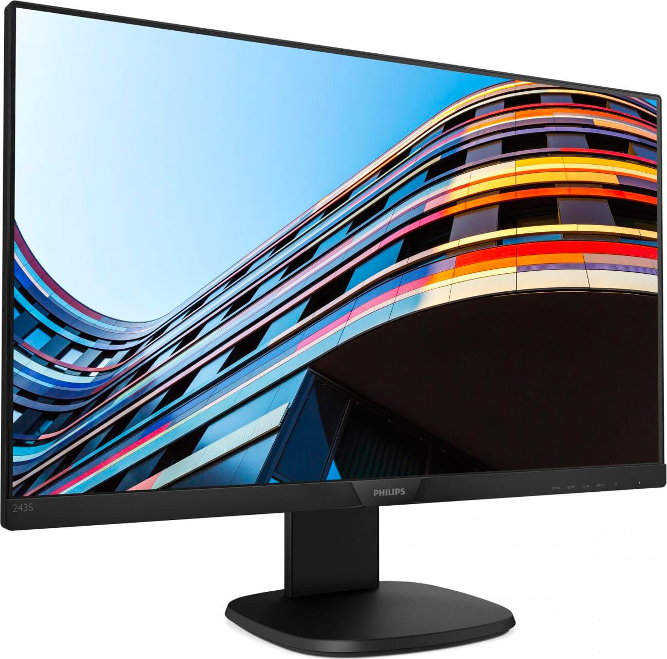 philips 243s7eymb/00 outlet - monitor pc 23.8 pollici full hd luminosità 250 cd/m² risposta 5 ms vga displayport - 243s7eymb/00