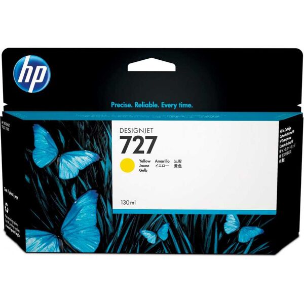 hp b3p21a cartuccia originale inkjet colore giallo compatibile con designjet t2530 postscript - b3p21a