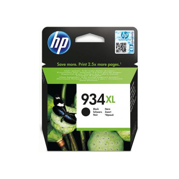 c2p23ae cartuccia originale inkjet nero per stampante multifunzione hp officejet pro 6230, 6230 eprinter, 6830, 6835 1000 pagine - c2p23ae n° 934xl