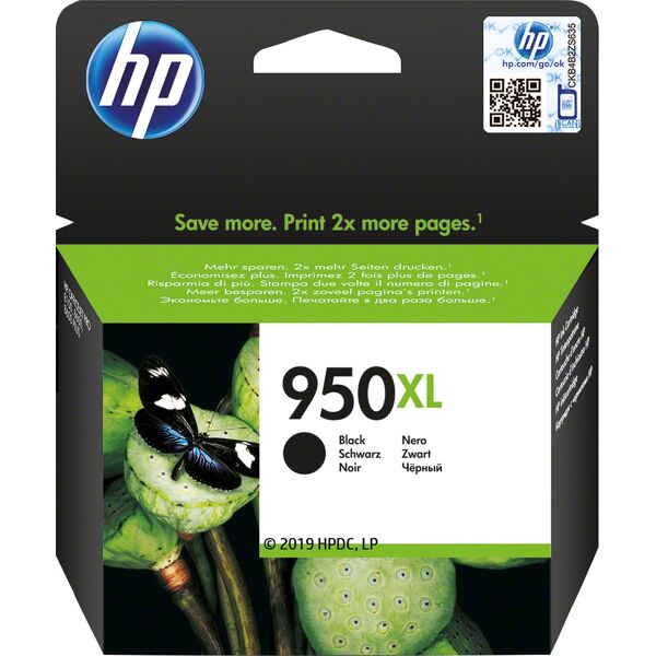 hp cn045ae cartuccia originale inkjet colore nero - 950 xl cn045ae