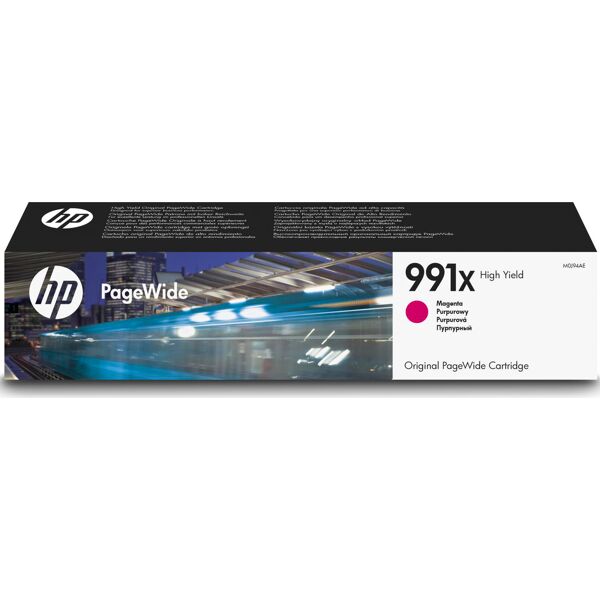 hp m0j94ae cartuccia originale inkjet colore giallo compatibile con pagewide pro 750/772/777 - m0j94ae