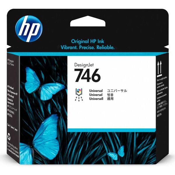 hp p2v25a testina stampante originale compatibile con designjet z6 printer series, designjet z9 printer series - p2v25a