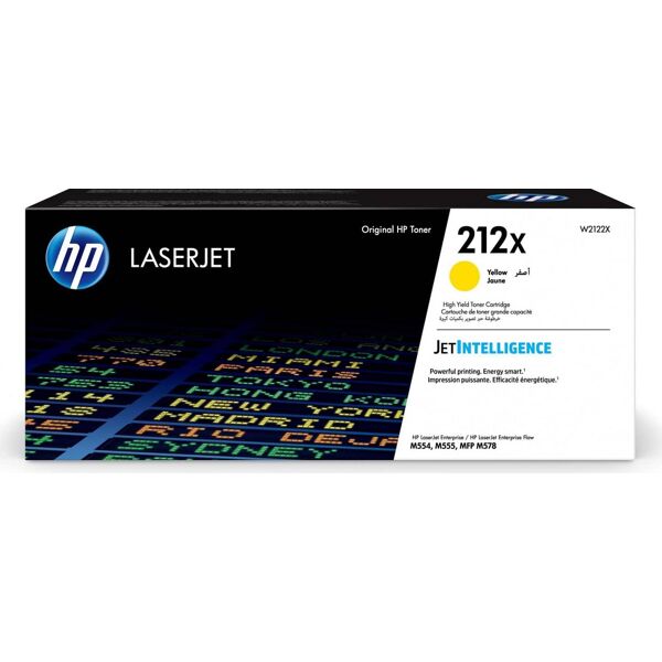 w2122x hp 212x high yield yellow toner - w2122x