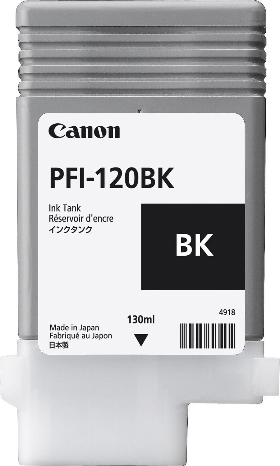 canon 2885c001aa pfi-120 cartuccia originale inchiostro a base di pigmento nero - 2885c001aa