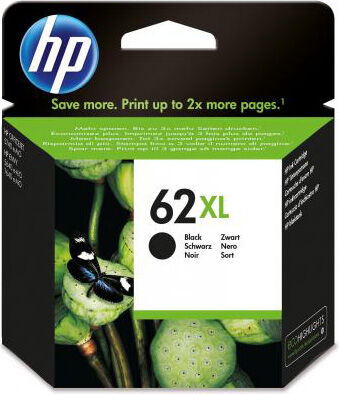 c2p05ae cartuccia originale inkjet nero per stampante multifunzione hp envy 5640 e-aio, hp envy 7640 e-aio 600 pagine - c2p05ae n° 62xl