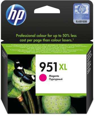 cn047ae cartuccia originale inkjet magenta per stampante multifunzione hp officejet pro 251dw pro 8600 series 1500 pagine - cn047ae n° 951xl