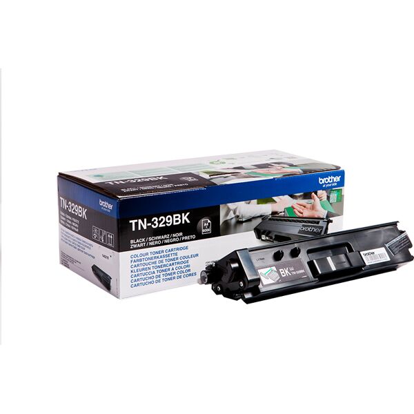 brother tn329bk toner originale laser colore nero compatibile con hl-l8350cdw - tn-329bk