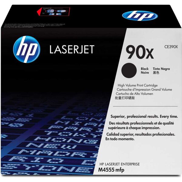 hp ce390x toner originale laser colore nero compatibile con laserjet enterprise m602/m603 - ce390x